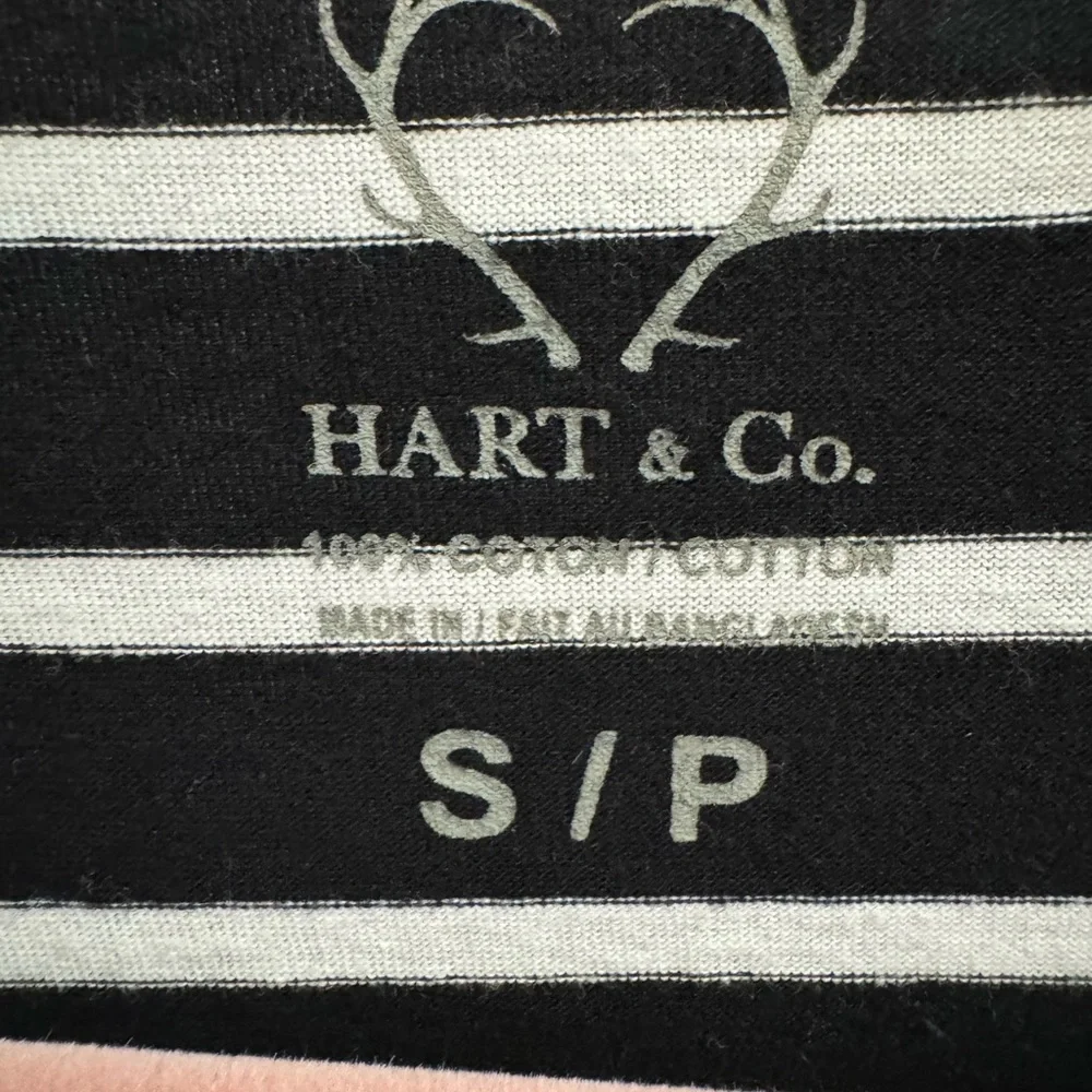 HART & CO. 100% Cotton Dress. Black and white stripe. Athletic /Leisure … - Picture 6 of 7